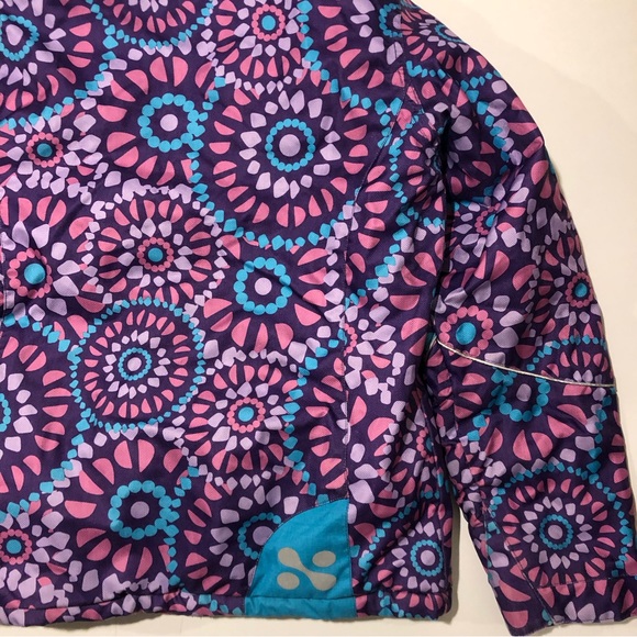 XMTN Girls Winter Jacket Size 14 Purple Pink and Blue Colors - Picture 8 of 11
